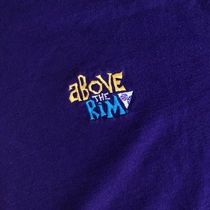 Reebok Shirts - Vtg T-Shirt Purple Reebok XL 90s Above The Rim Reebok Shirts - Vtg T-Shirt Purple Reebok XL 90s Above The Rim